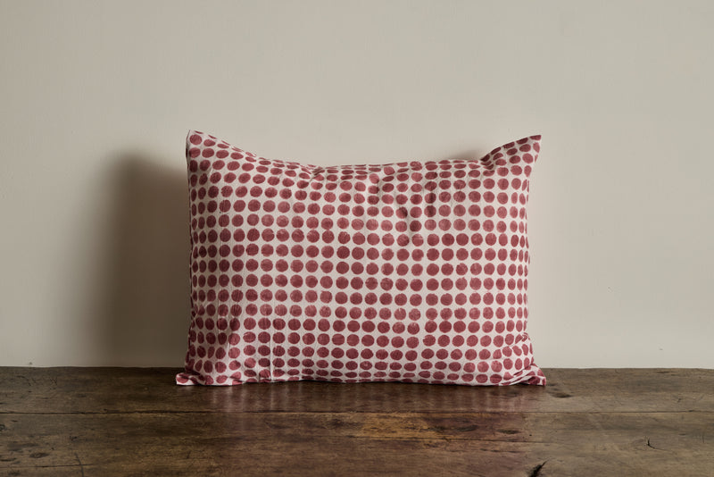 Pillowcases In Tania Red Dot