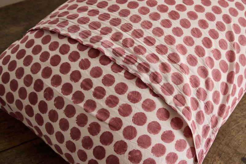 Pillowcases In Tania Red Dot