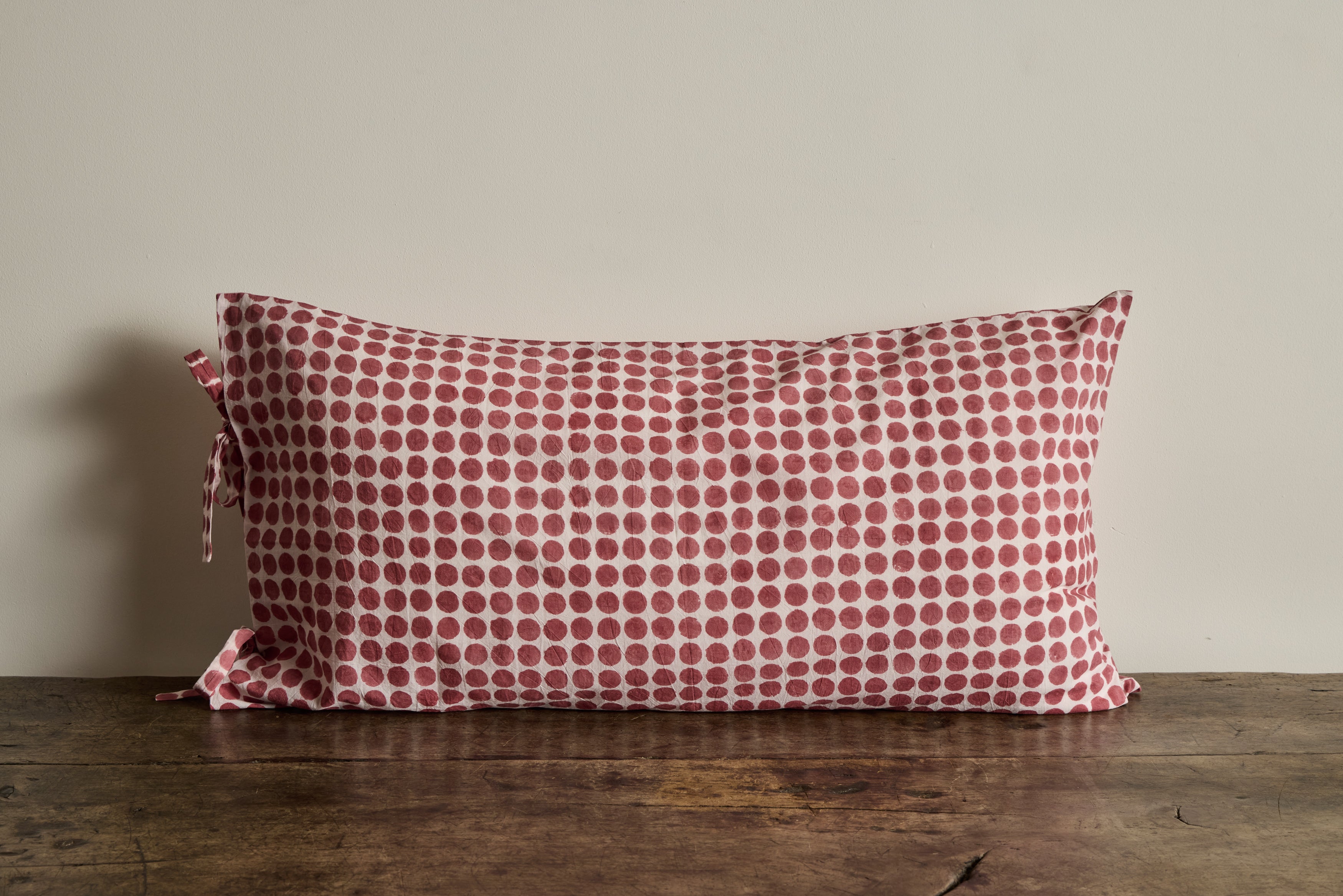 Pillowcases In Tania Red Dot