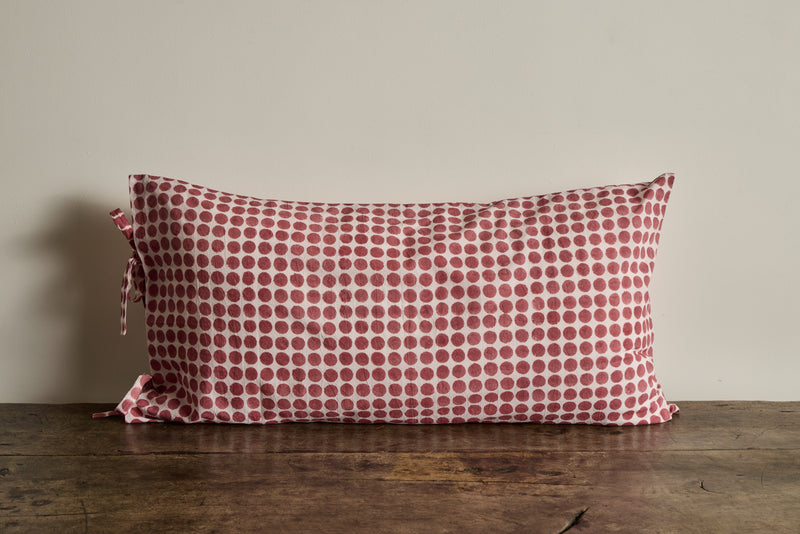 Pillowcases In Tania Red Dot