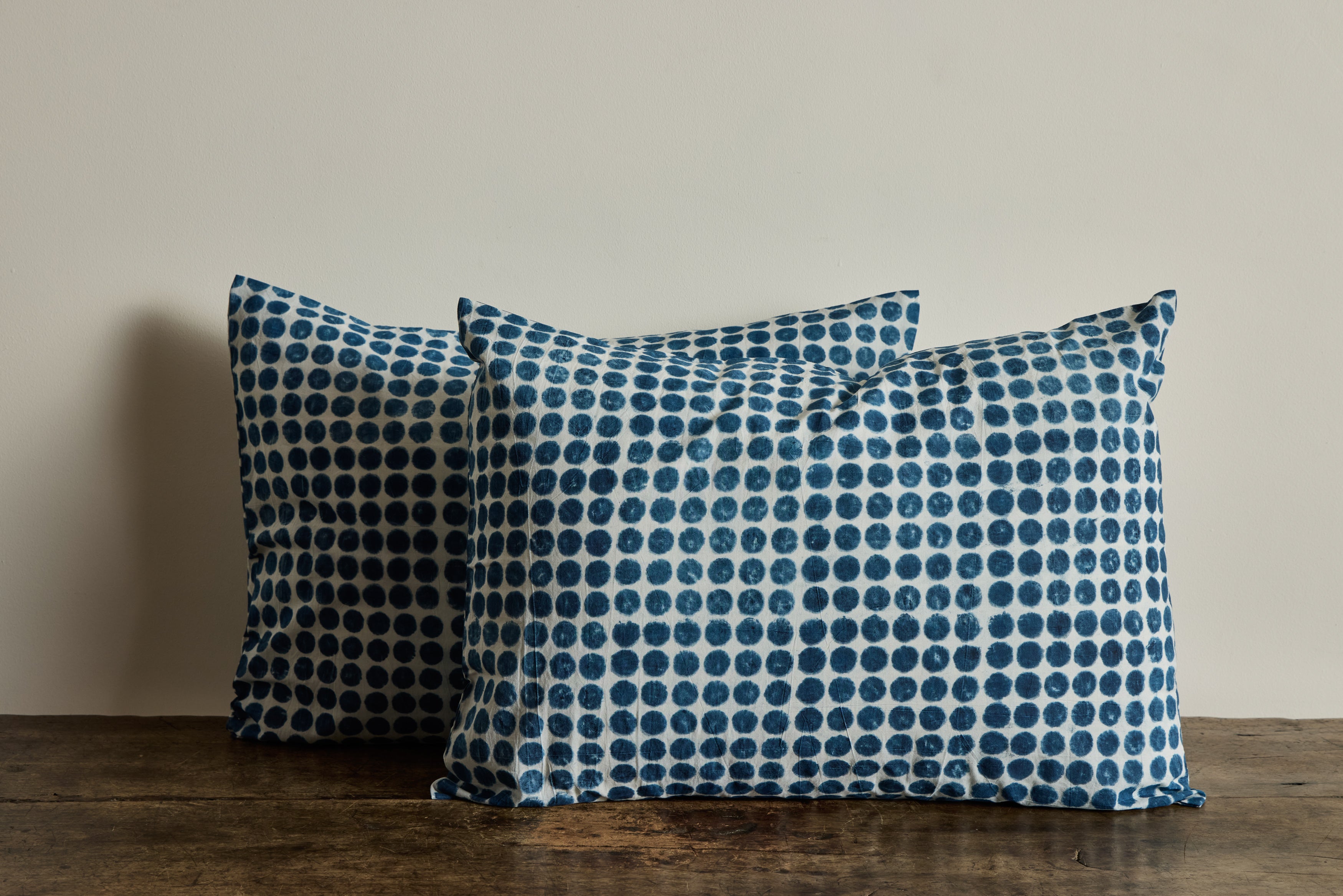 Pillowcases In Tania Indigo Dot