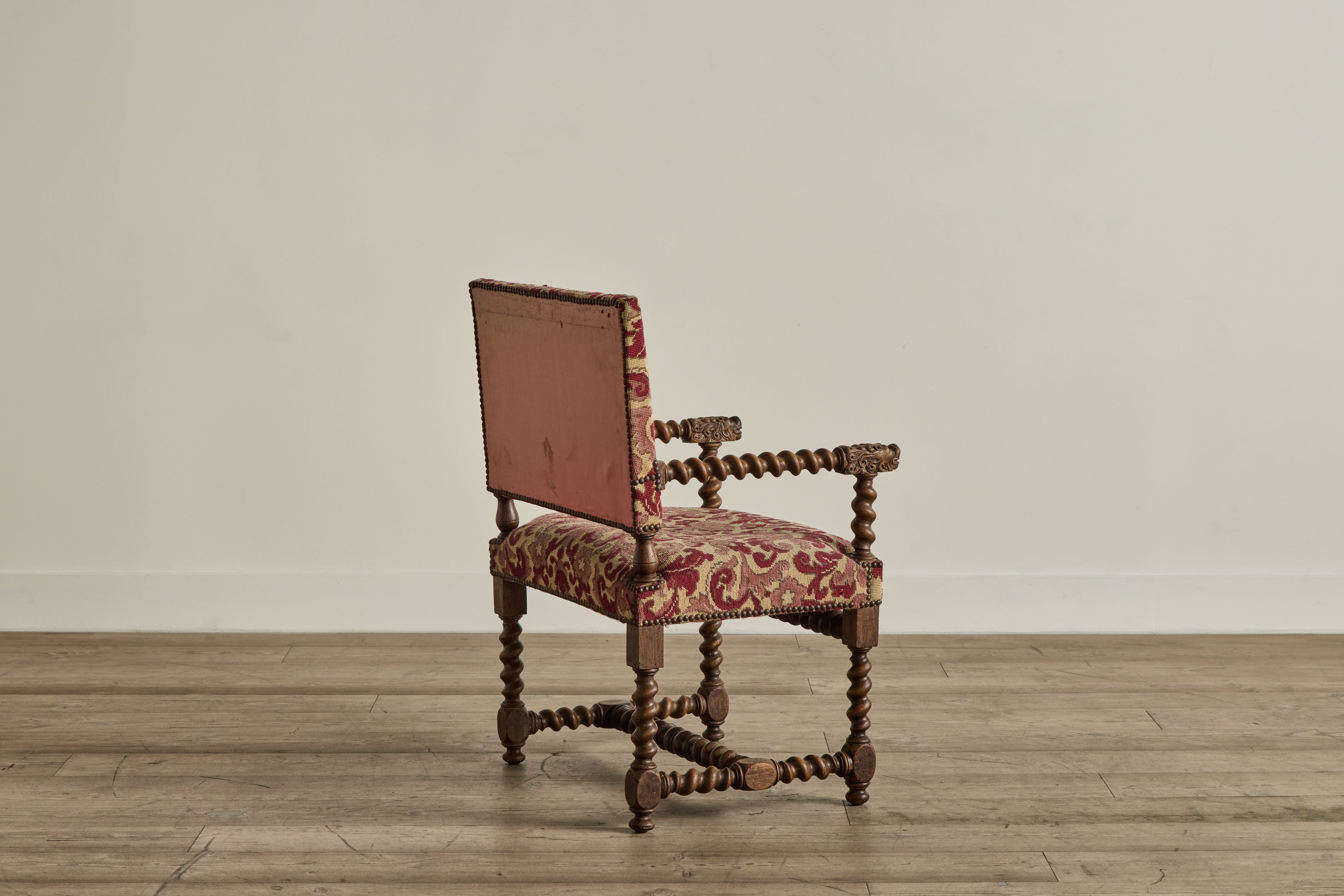 Pair of 18th Century Turned Wood Chairs