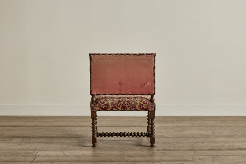 Pair of 18th Century Turned Wood Chairs
