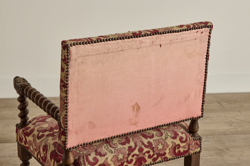 Pair of 18th Century Turned Wood Chairs