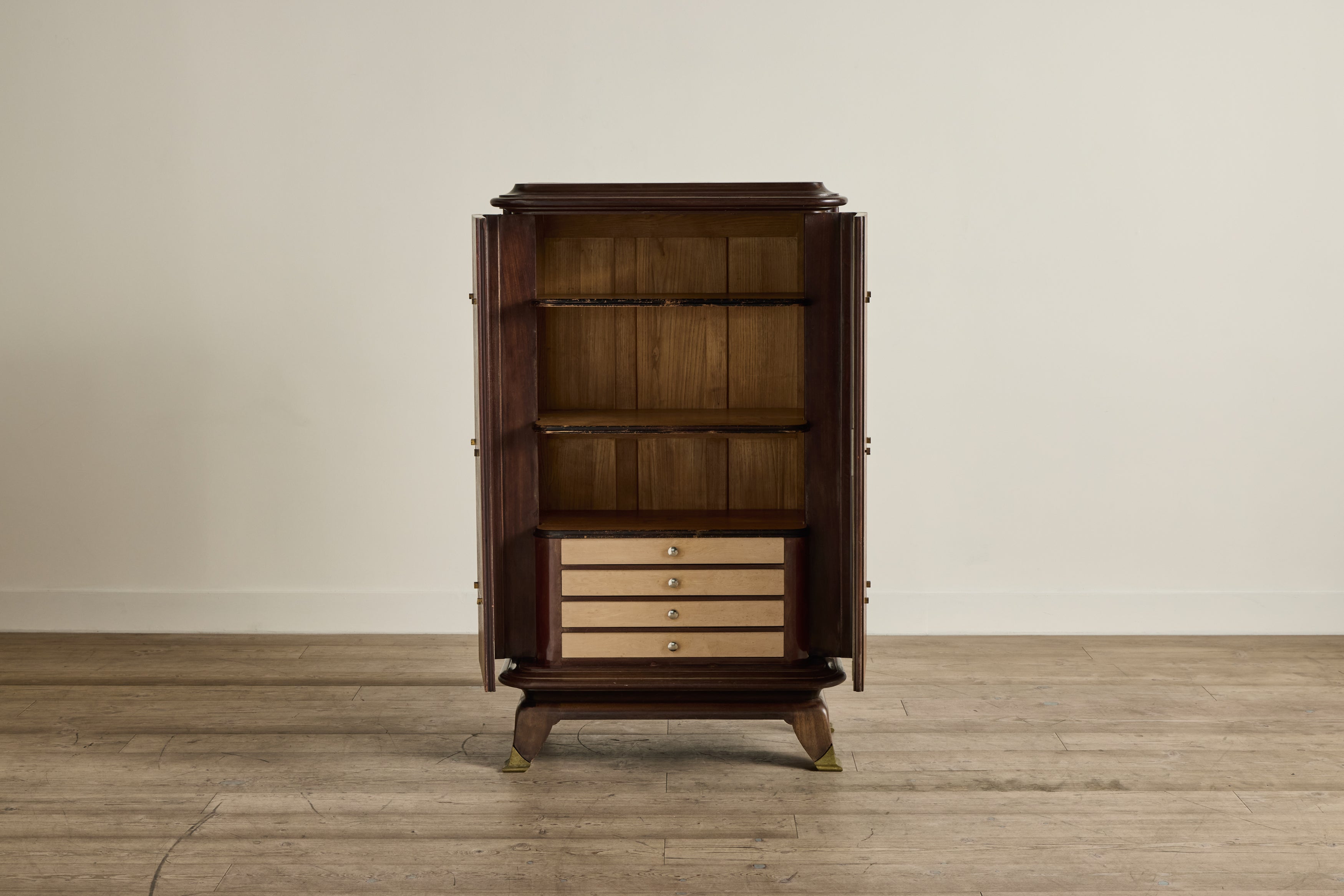Art Deco Wood Cabinet