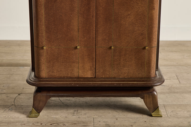 Art Deco Wood Cabinet