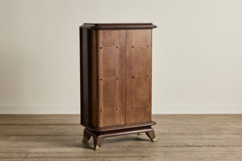 Art Deco Wood Cabinet
