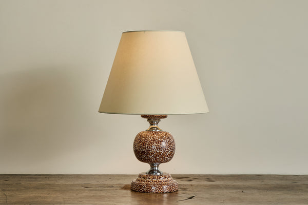 1960s Speckled Table Lamp