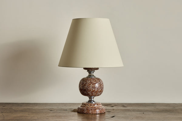 1960s Speckled Table Lamp