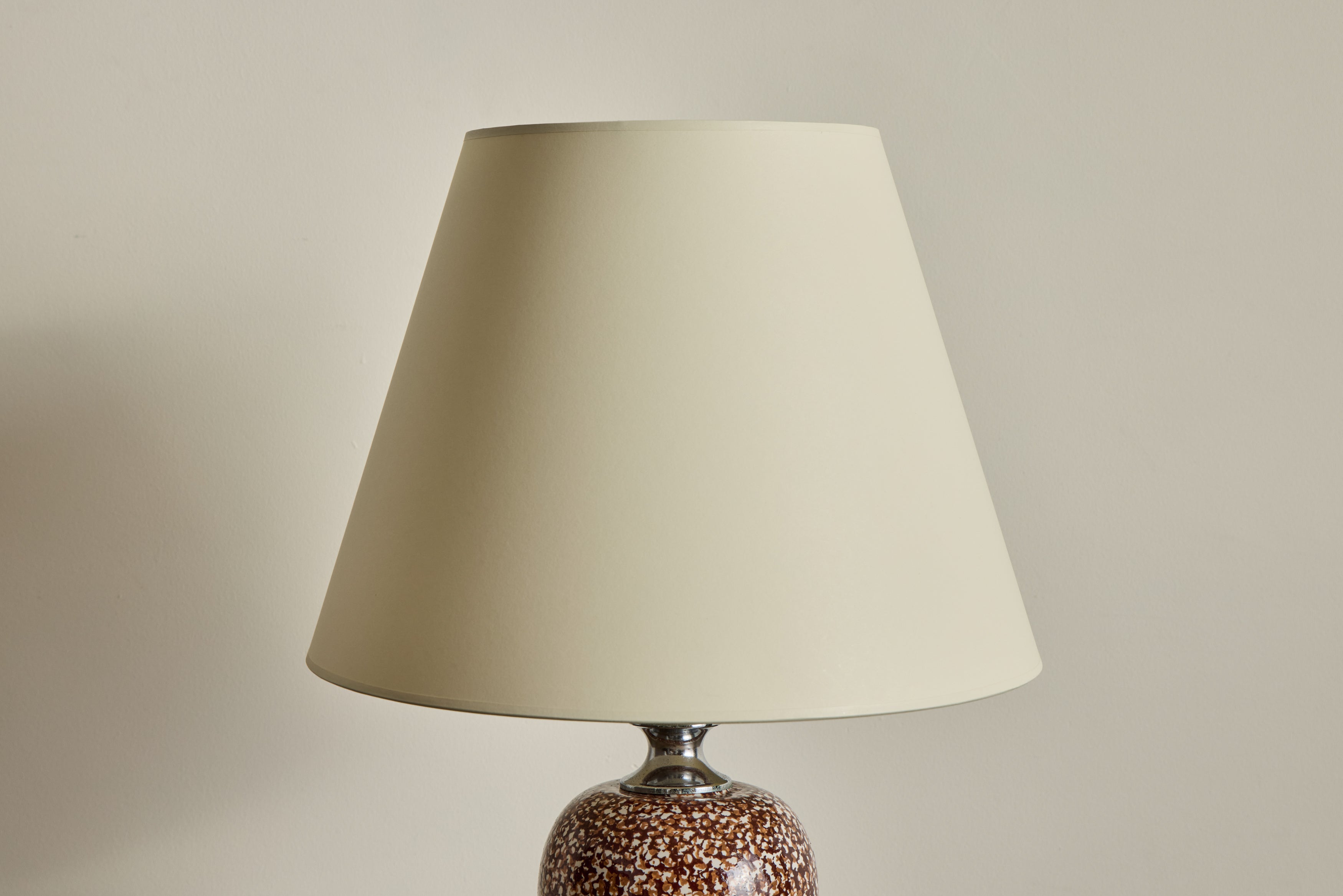 1960s Speckled Table Lamp