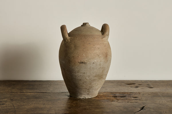 Large French Olive Oil Jug No.3