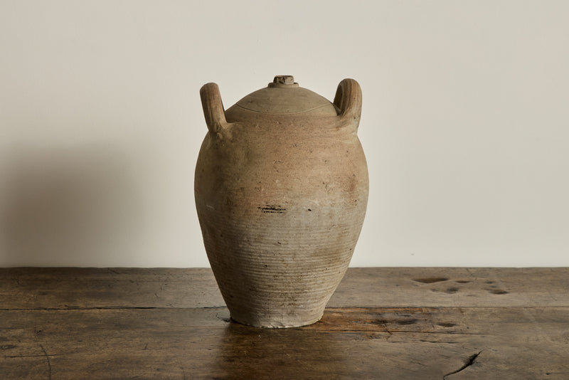 Large French Olive Oil Jug No.3