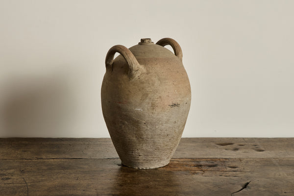 Large French Olive Oil Jug No.3