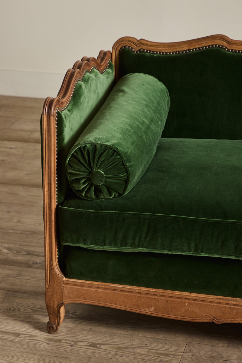 19th Century Velvet Sofa (NYC)