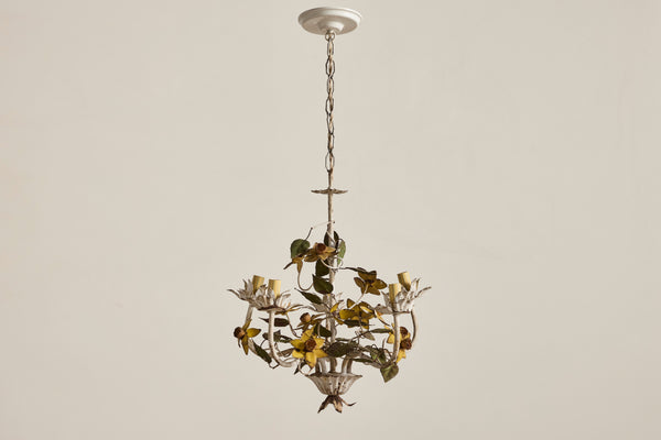 Floral Iron Chandelier (LA)