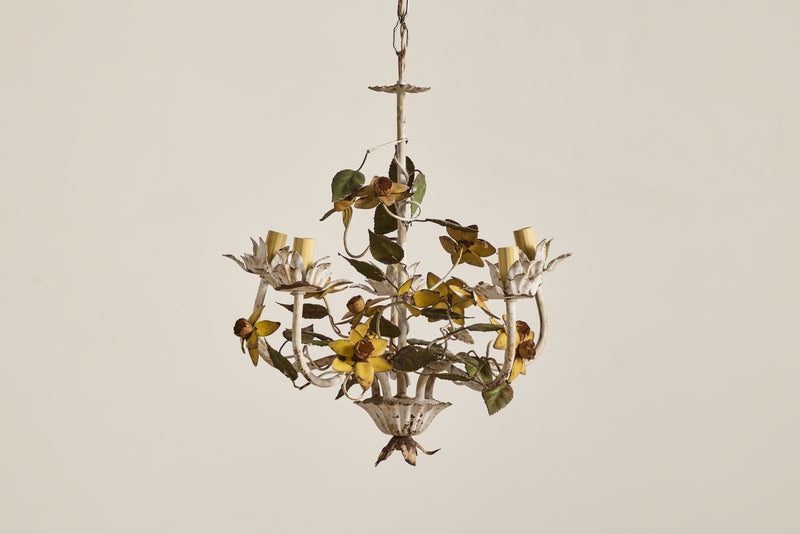 Floral Iron Chandelier (LA)