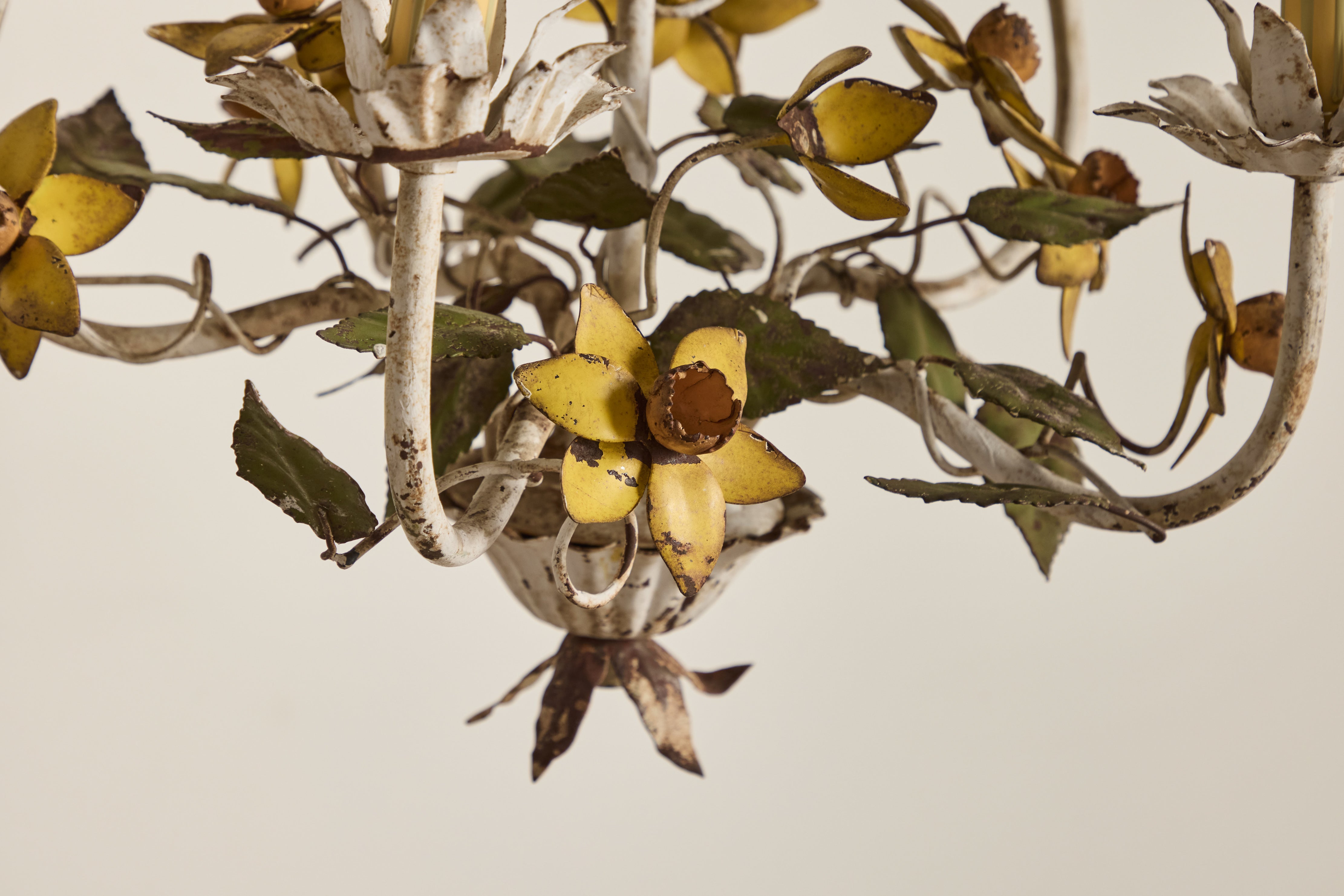 Floral Iron Chandelier (LA)