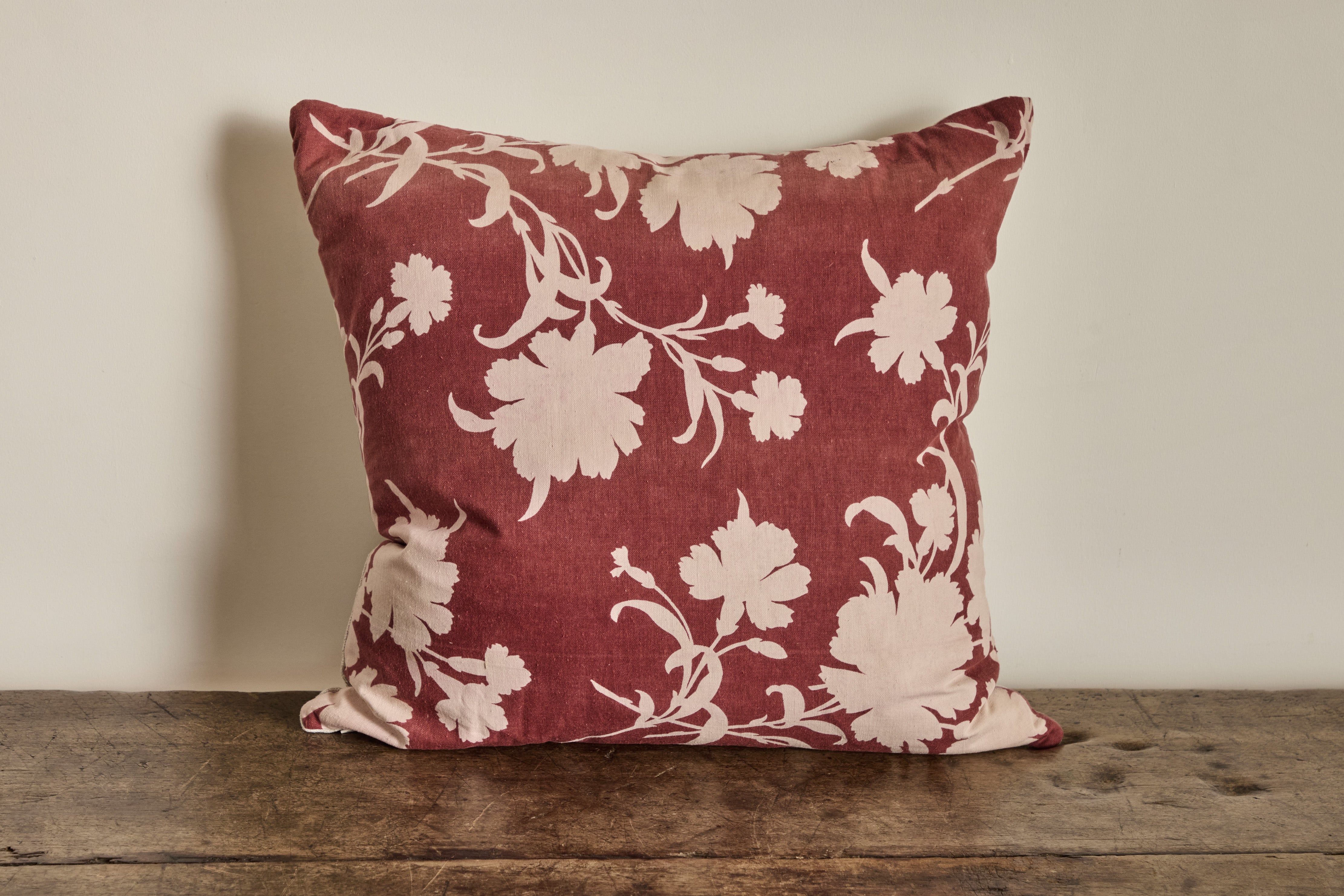 Vintage French Floral Pillow