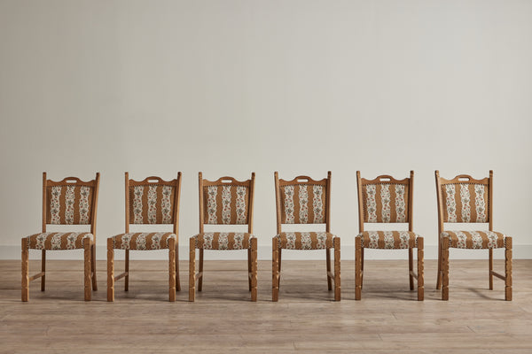 Set of 6 Henning Kjaernulf Dining Chairs