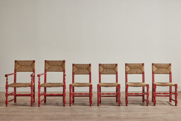 Early American Rush Chairs