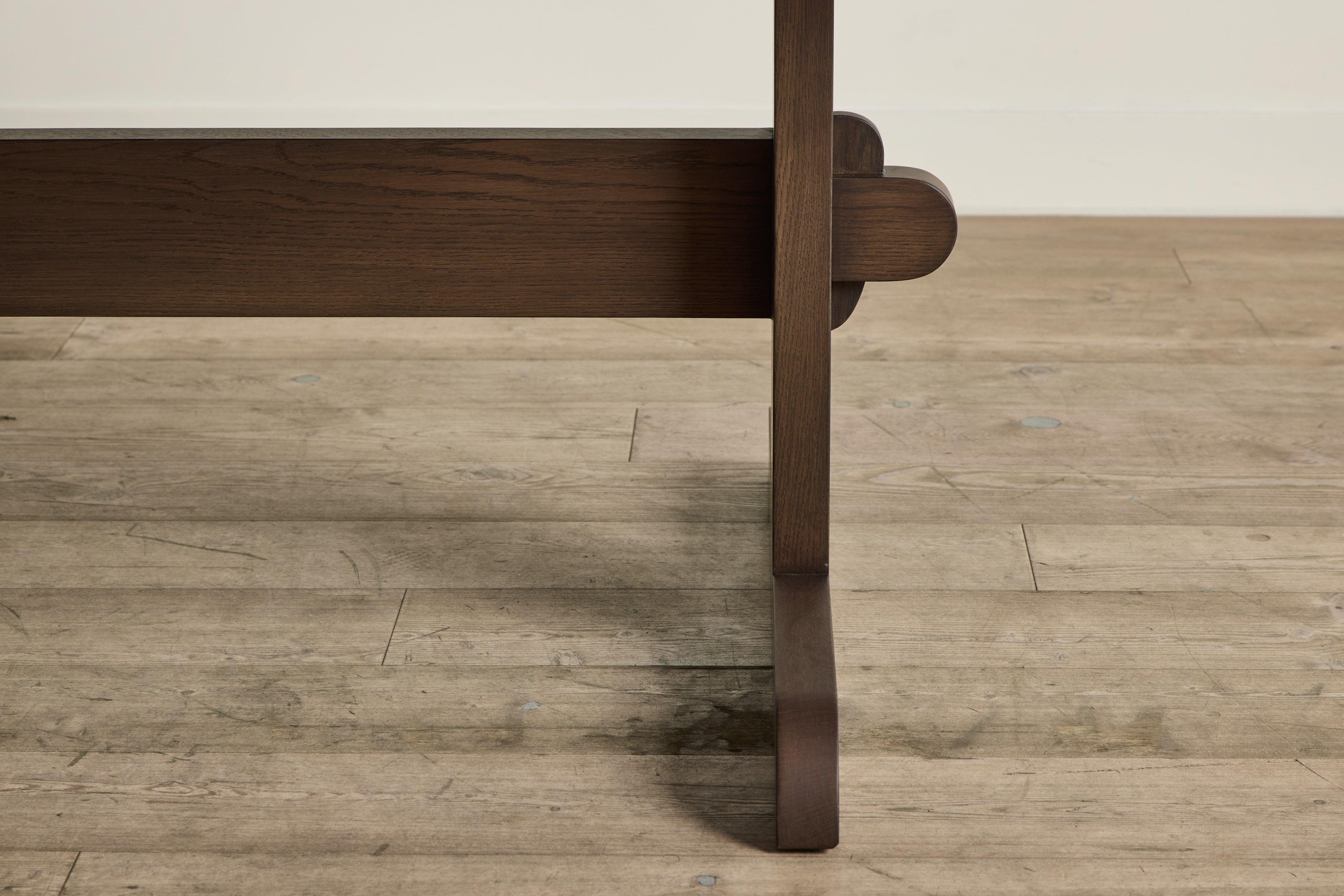 Oval Trestle Dining Table, 108"
