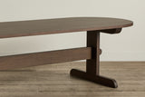 Oval Trestle Dining Table, 108"