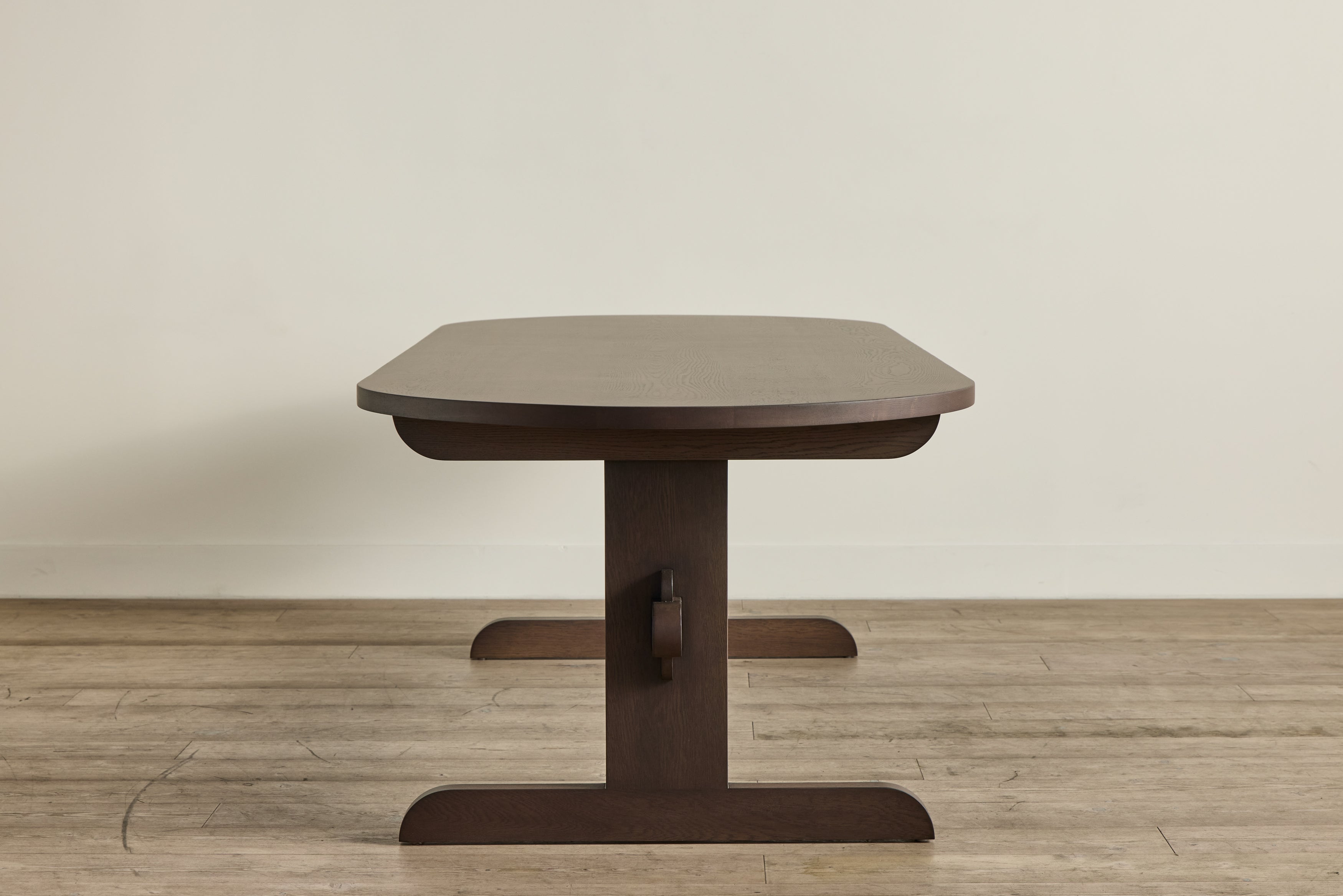 Oval Trestle Dining Table, 108"