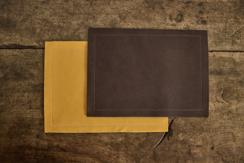 Leather Placemats (Multiple Colors)