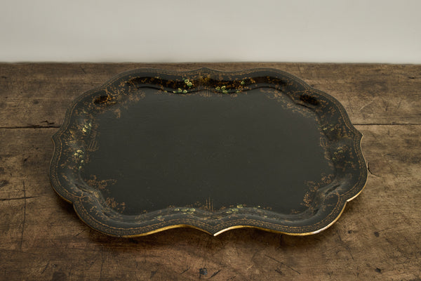 Lacquered Papier-Mâché Tray