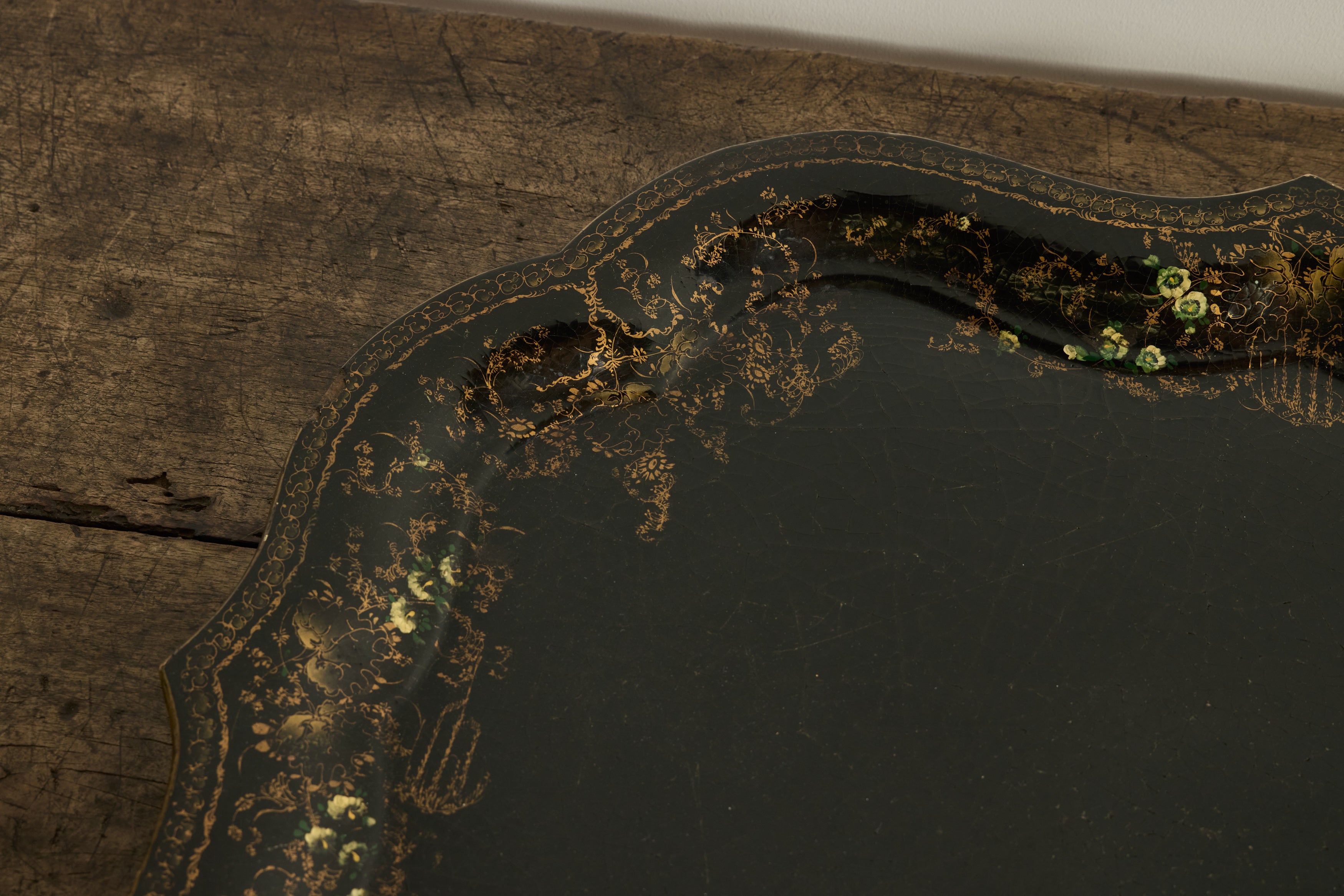 Lacquered Papier-Mâché Tray