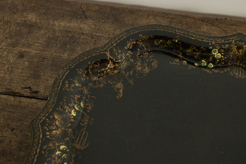 Lacquered Papier-Mâché Tray
