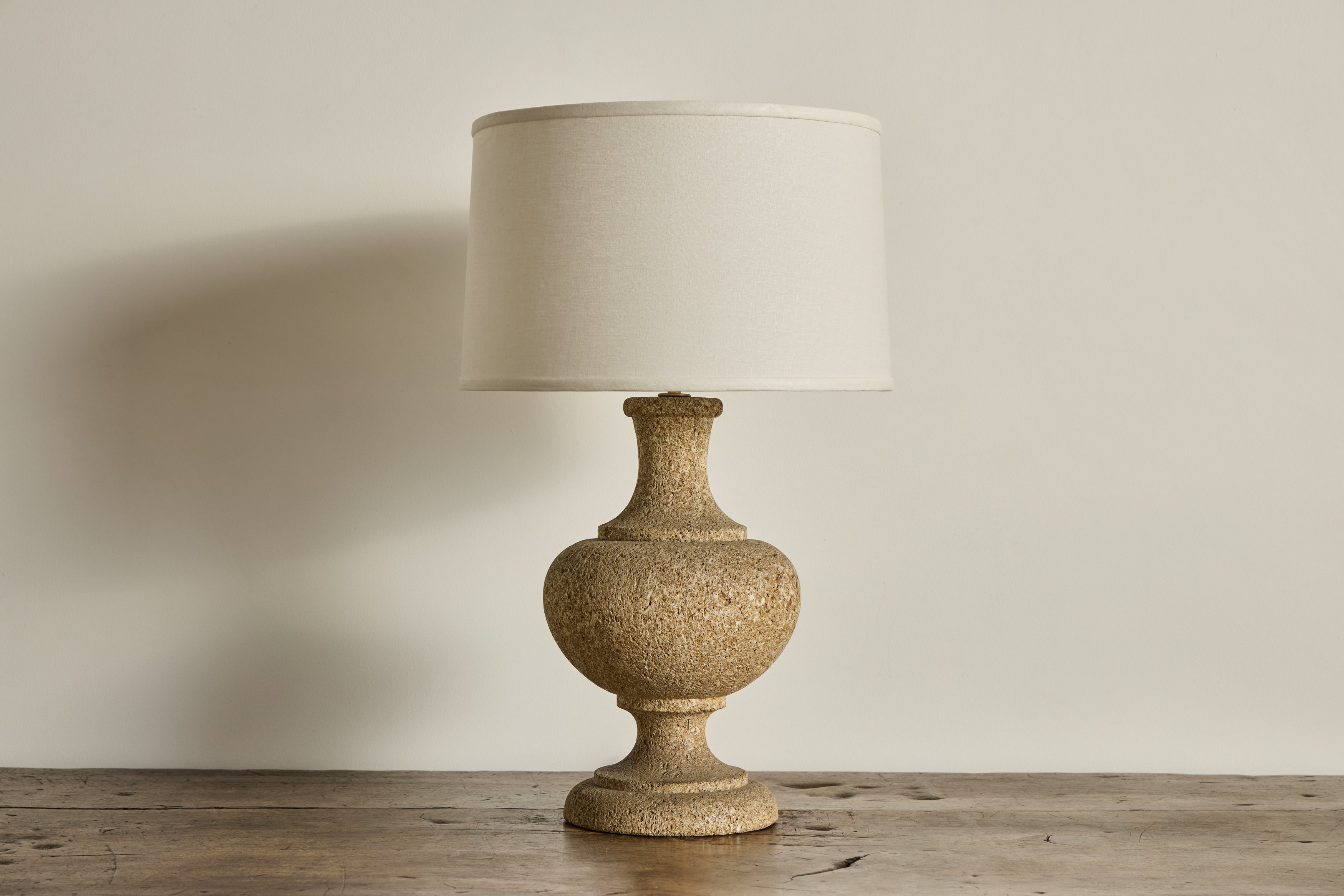 1960s Stone Table Lamp