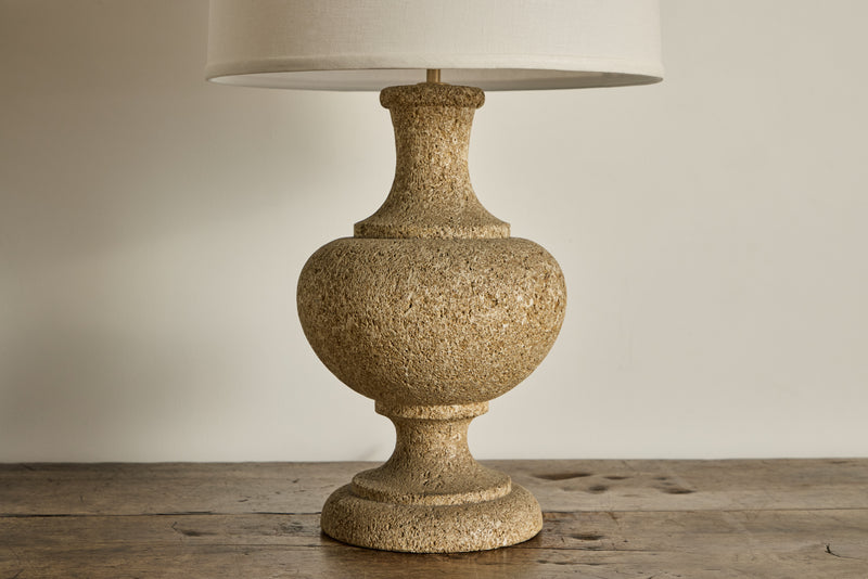 1960s Stone Table Lamp
