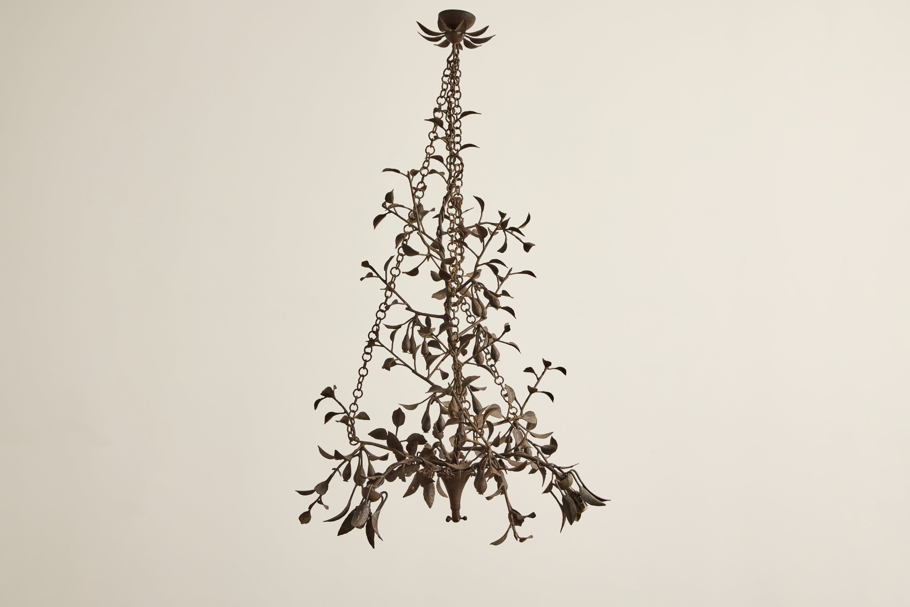 Floral Metal Chandelier