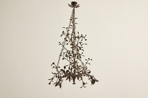 Floral Metal Chandelier