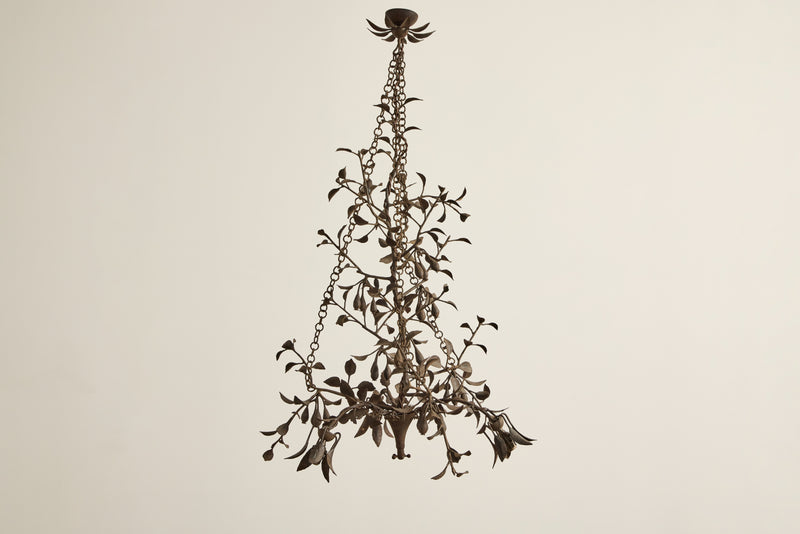 Floral Metal Chandelier