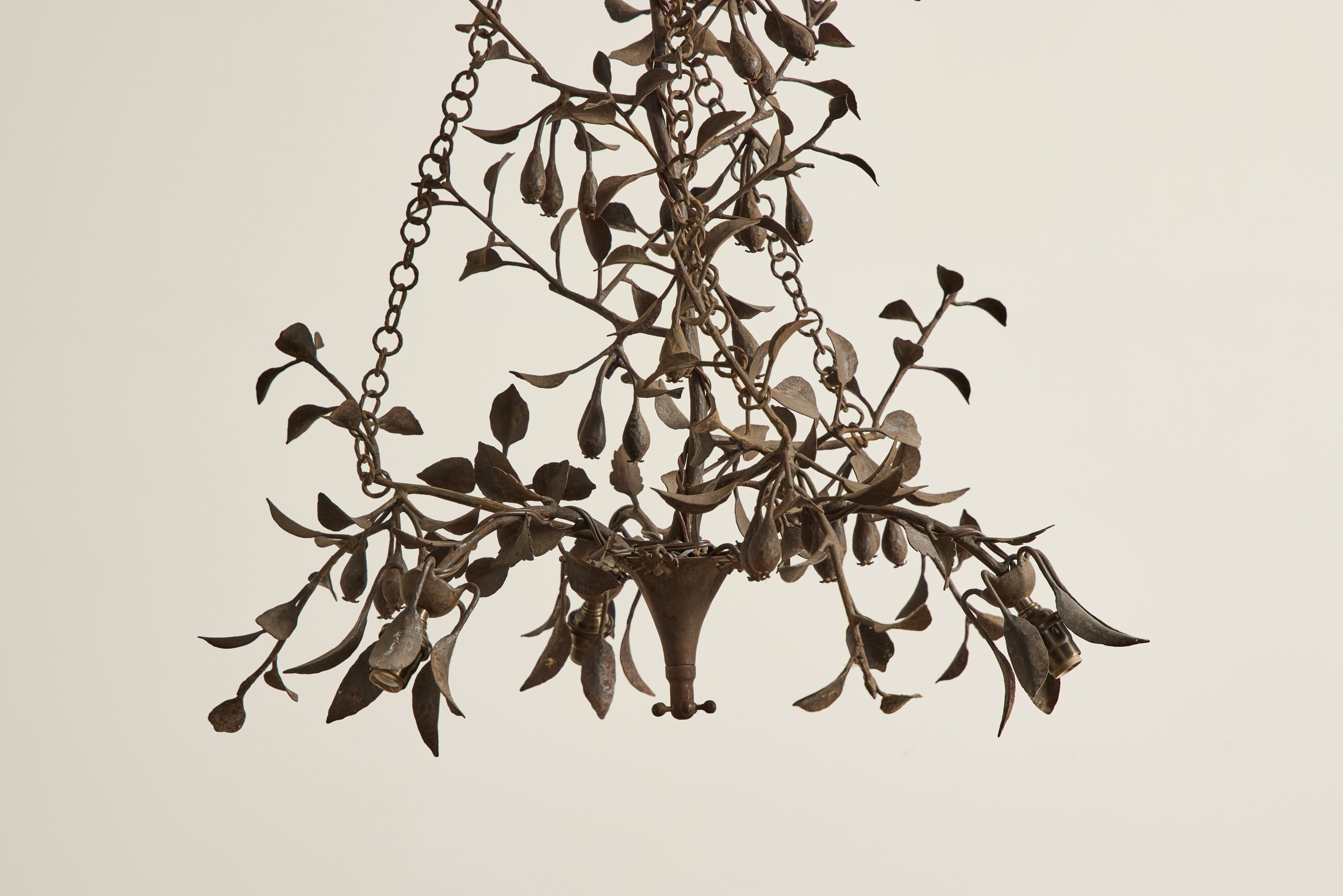 Floral Metal Chandelier