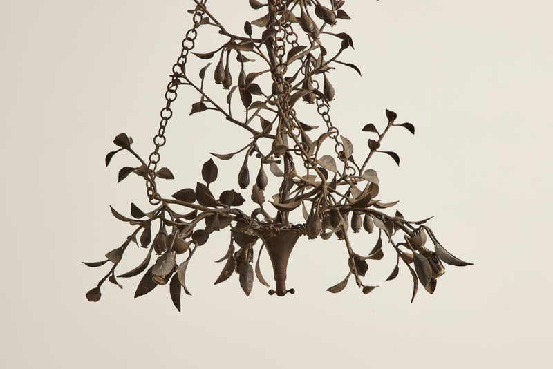 Floral Metal Chandelier