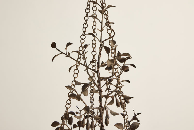 Floral Metal Chandelier