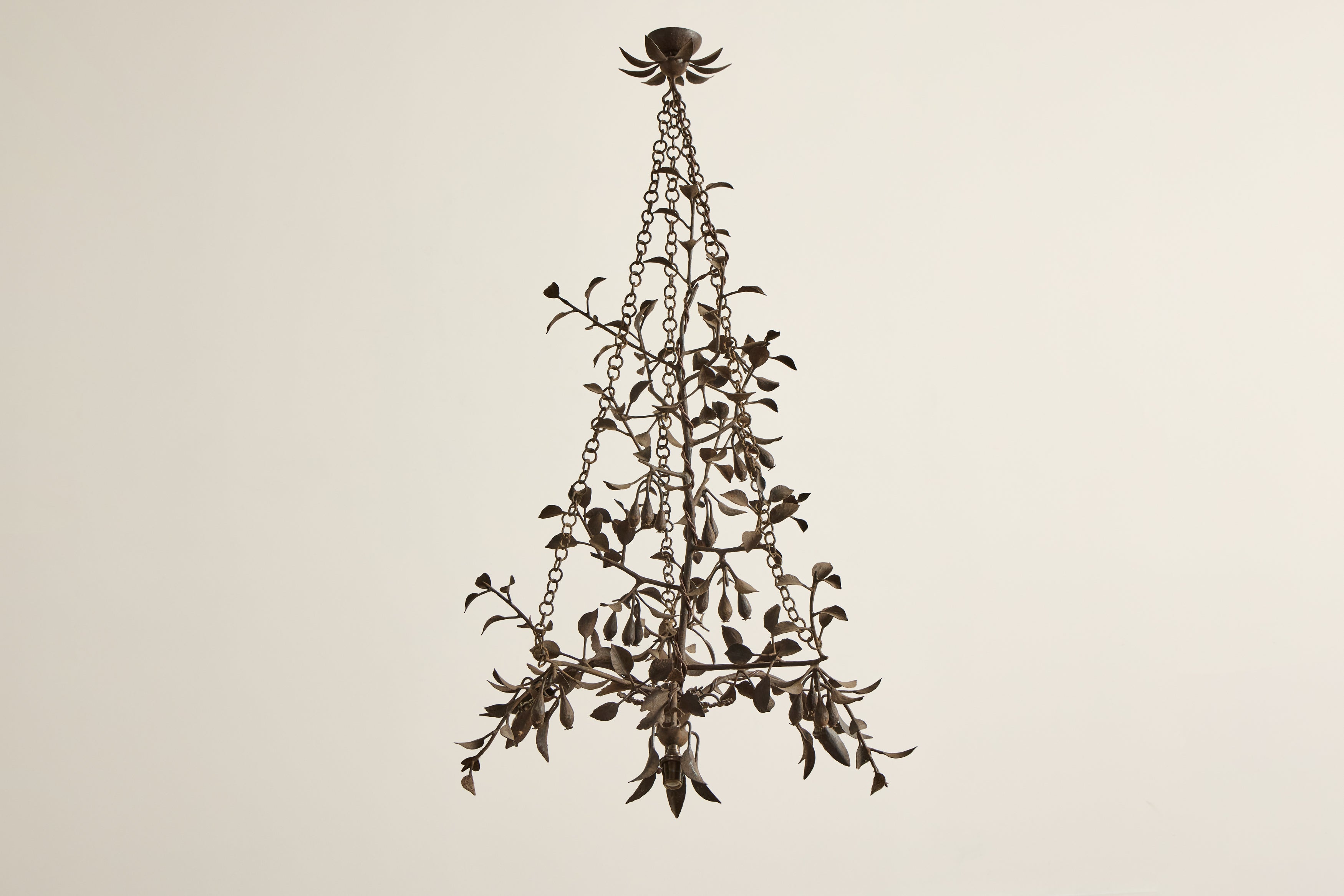 Floral Metal Chandelier