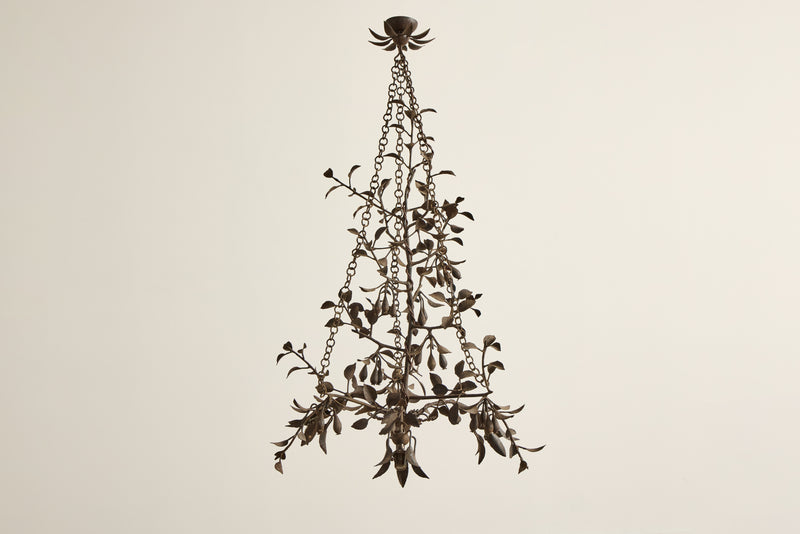Floral Metal Chandelier