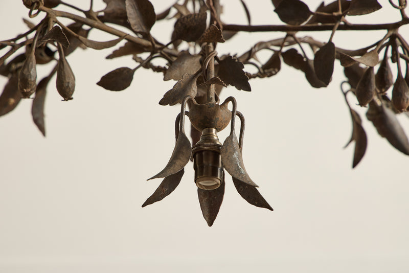 Floral Metal Chandelier