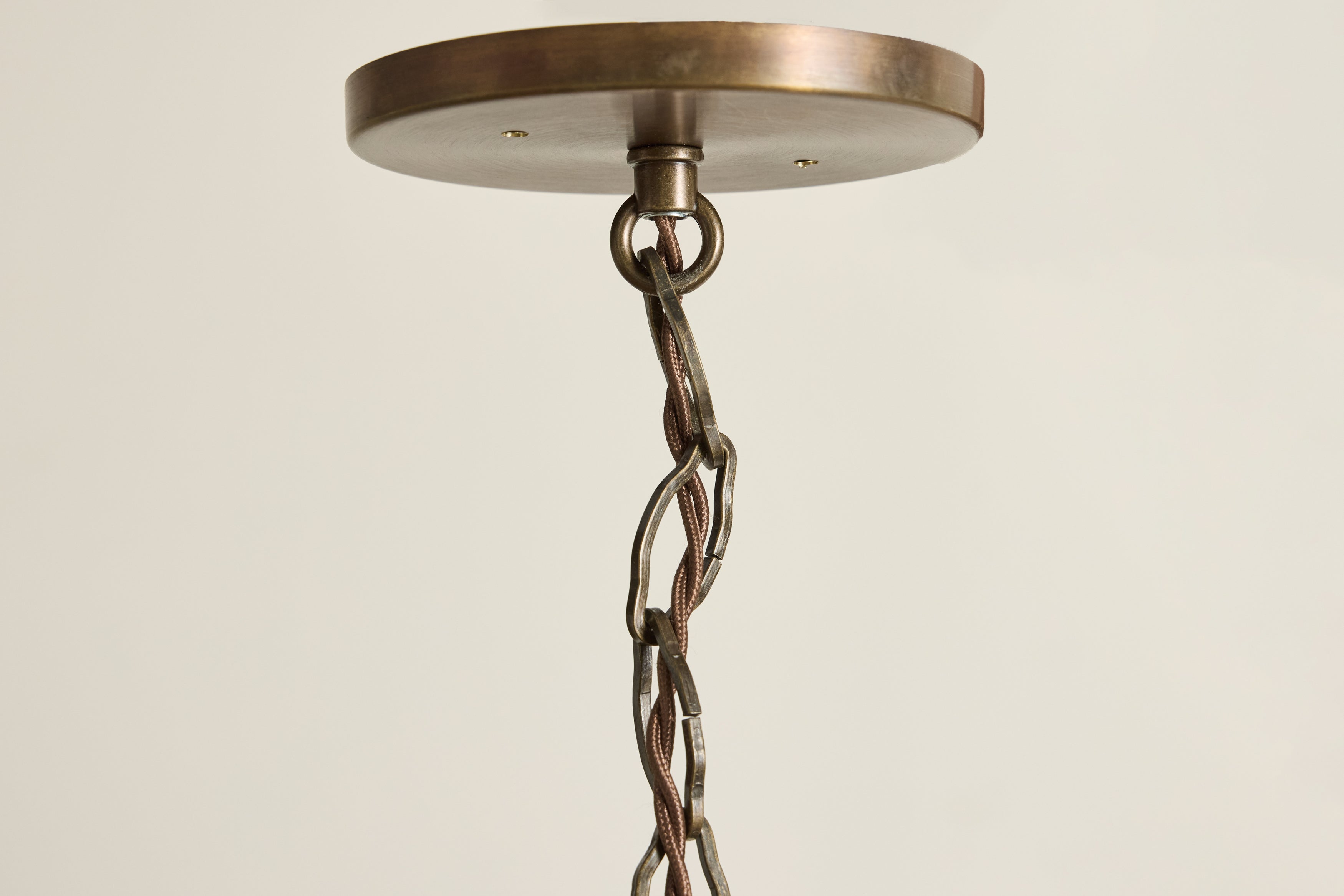 Floral Metal Chandelier