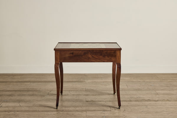 18th Century Game Table & Pieces
