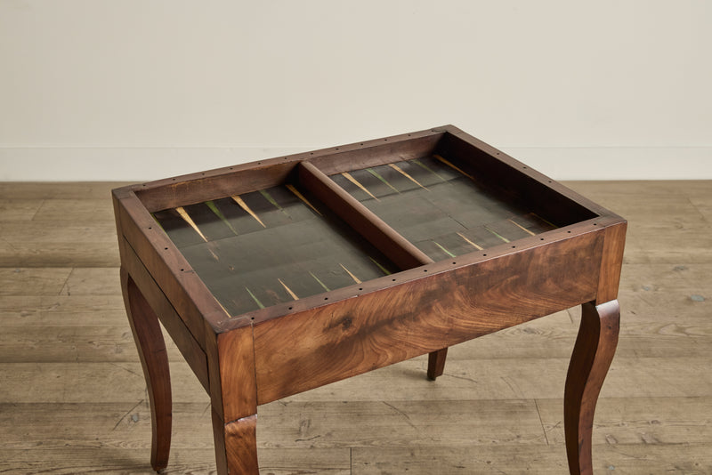 18th Century Game Table & Pieces