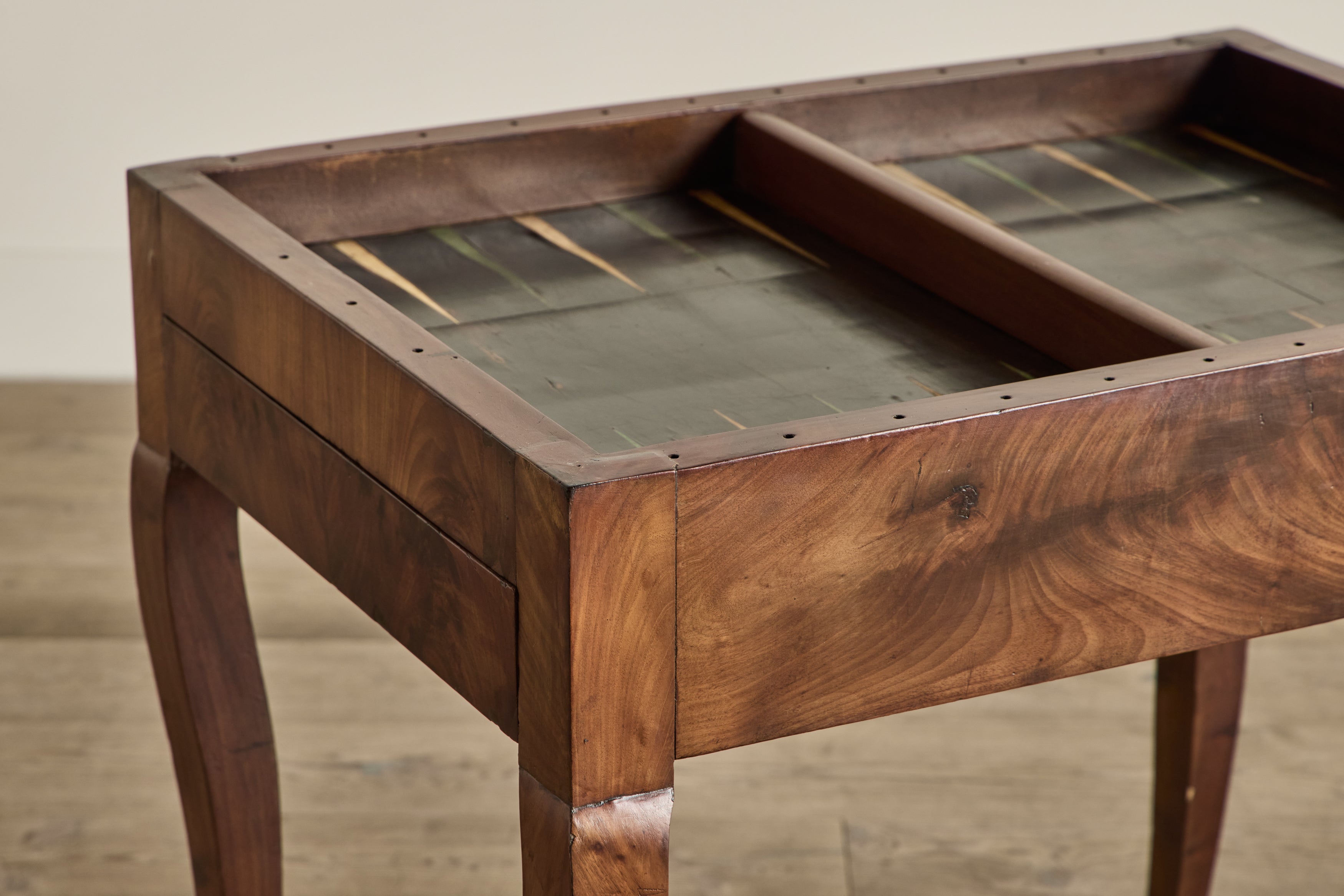 18th Century Game Table & Pieces