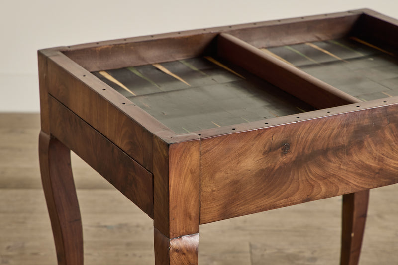 18th Century Game Table & Pieces