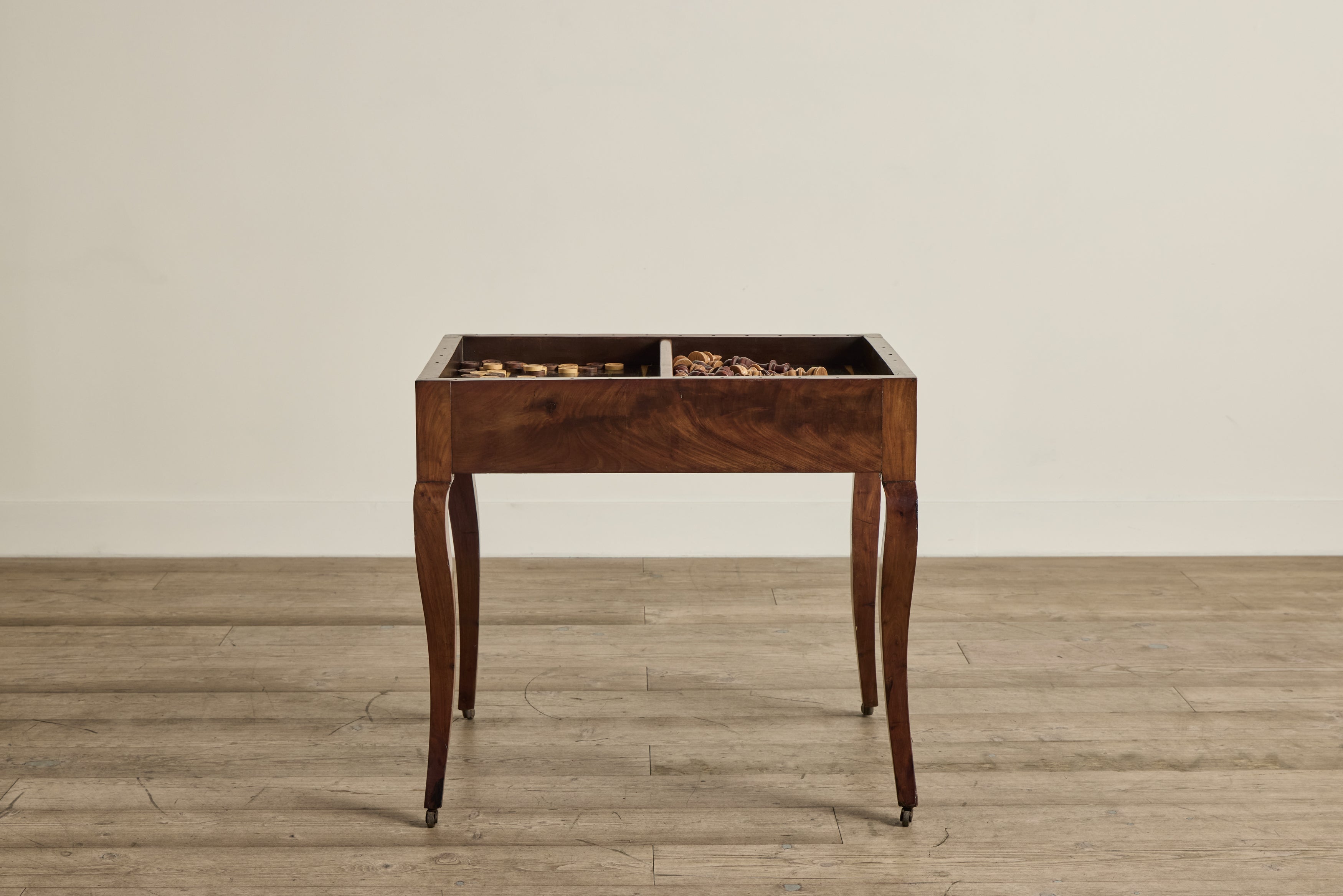 18th Century Game Table & Pieces