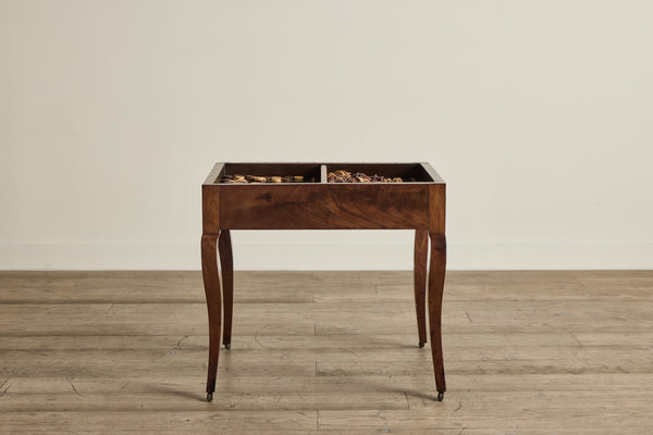 18th Century Game Table & Pieces
