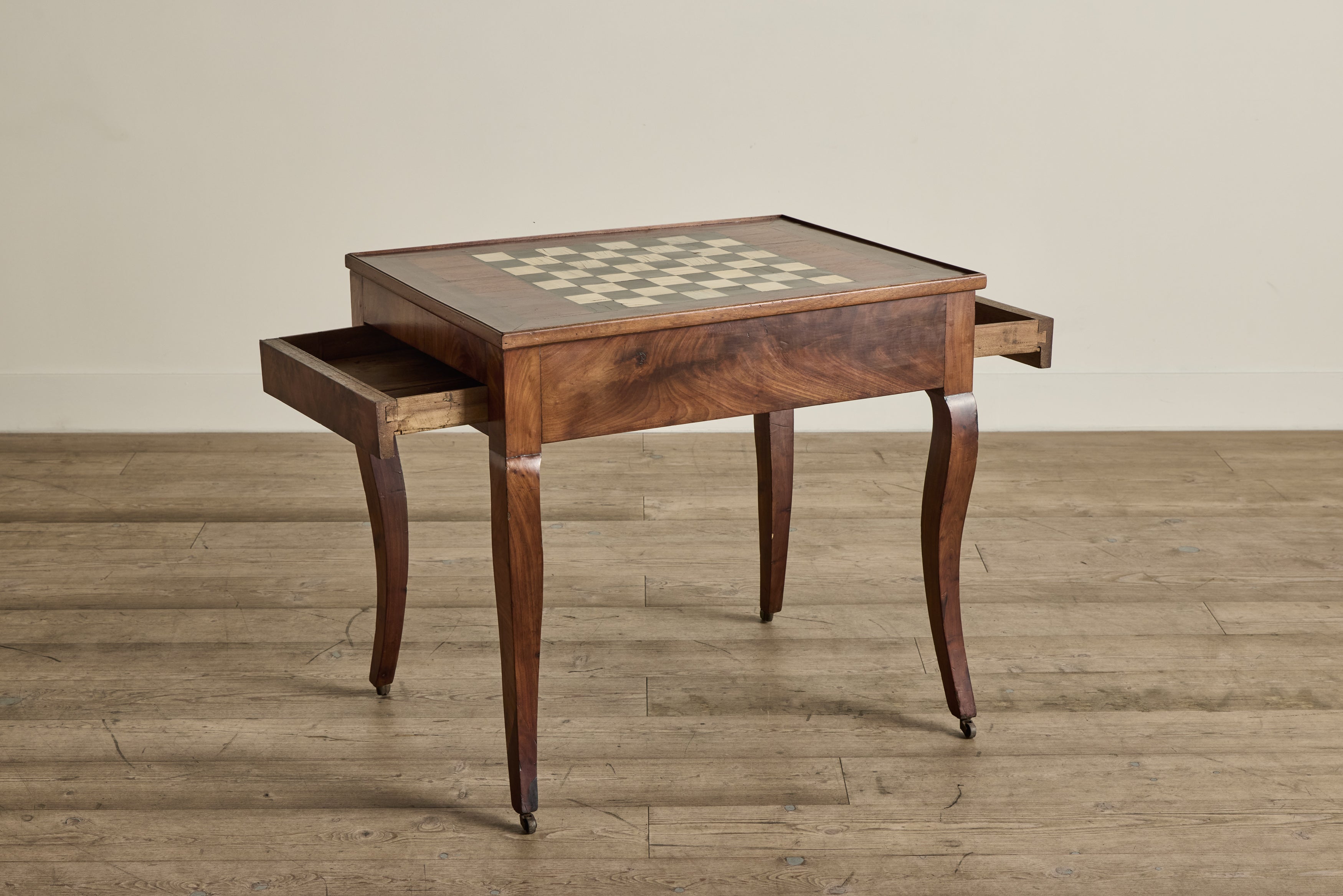 18th Century Game Table & Pieces